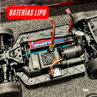 las mejores baterías para coches RC y coches teledirigidos en Hobbyteam